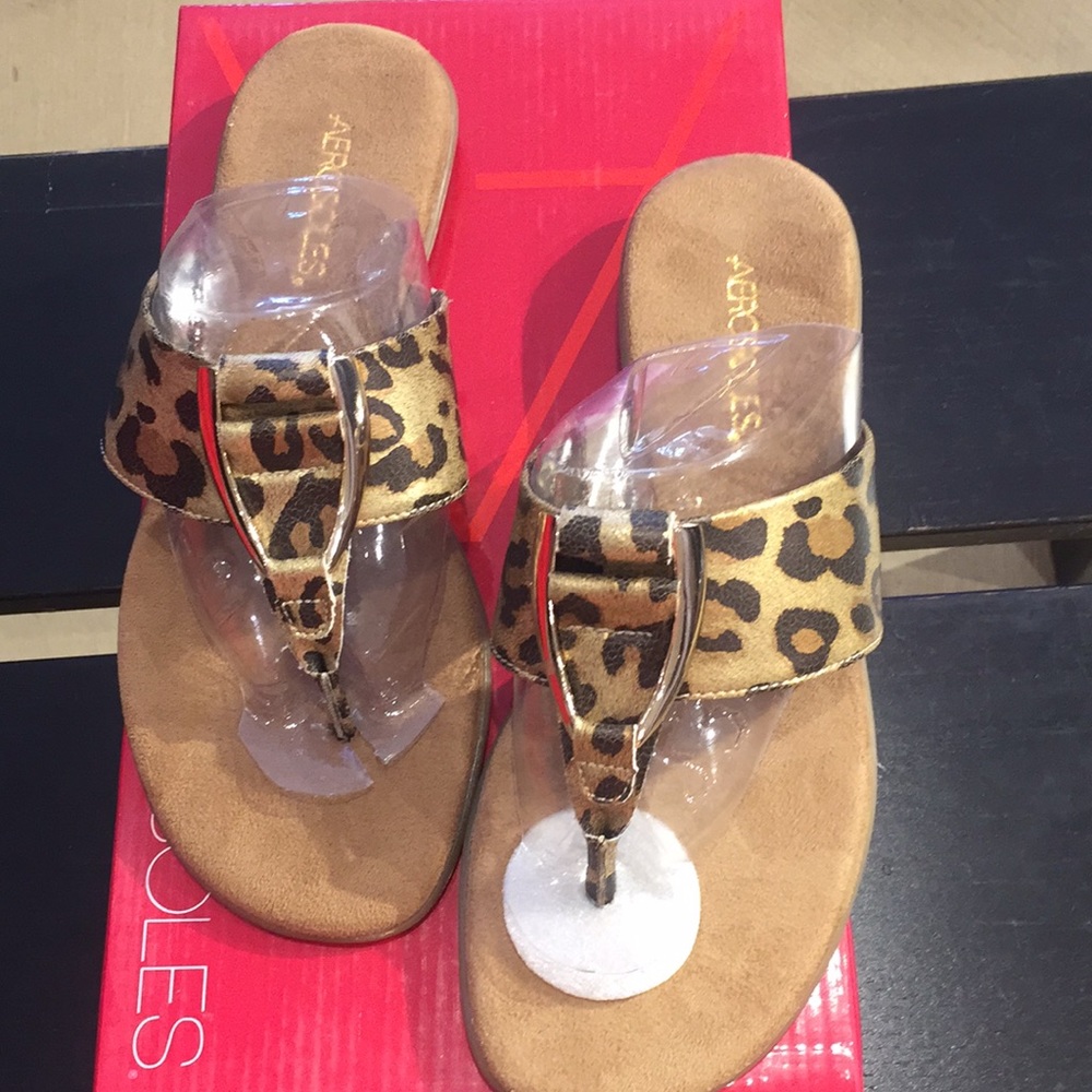 Leopard Print Sandals